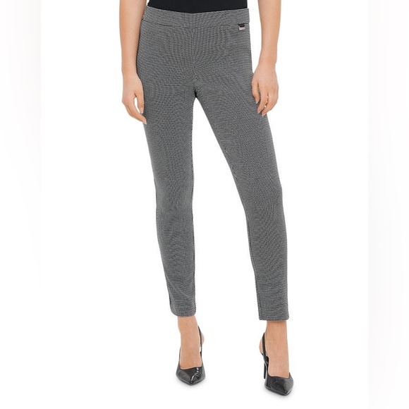 Houndstooth Slim Fit Pants main image 1